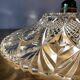 Vintage glass lampshade pendant light - tableware collection -