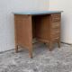 Vintage desk compass feet 1950 and its Baumann chair