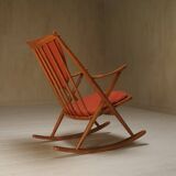 Rocking chair by Frank Reenskaug for Bramin, 1958