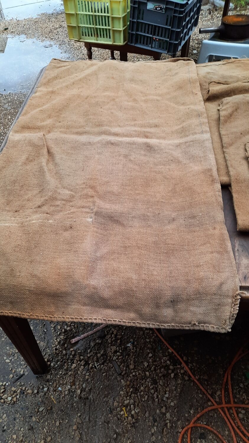 9 potash burlap bag from alsace