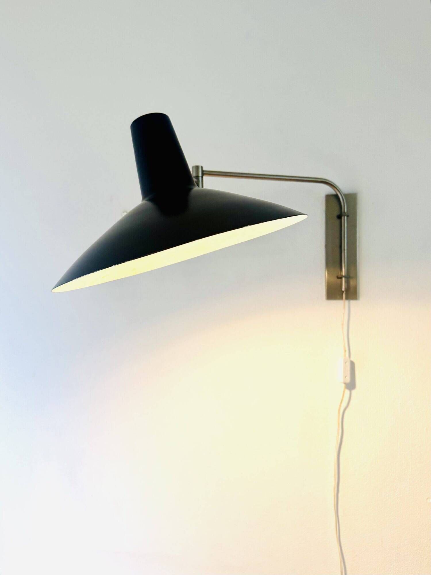 Adjustable Swing-Arm Wall Lamp By Artimeta, The Netherlands 1950S