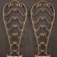Pair of Italian chairs from the 60s Pier Luigi Colli