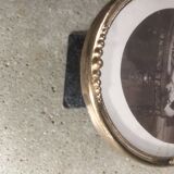 Gold metal frame to lay