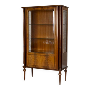 vitrine en acajou de