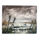 Oil painting on sorel by André Charles Naulau