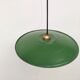 Lot de 4 lampes en tôle émaillée