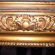 Gilded wooden mirror 104x77cm