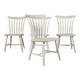 Set of 4 vintage Scandinavian Akerblom chairs in birch, Sweden, 1955.