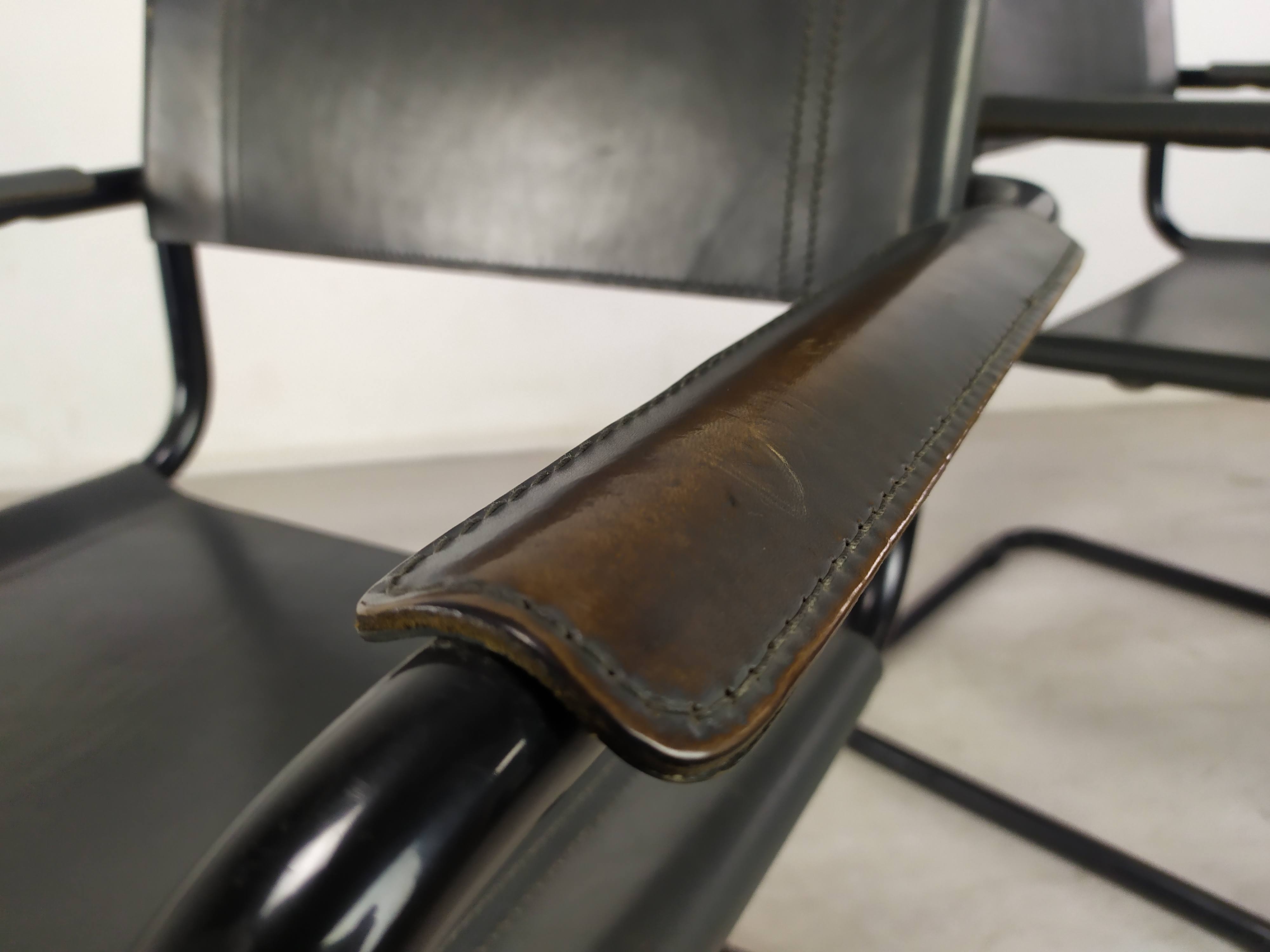 Leather office chairs
