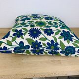 Vintage 70s flower cushion 47 x 47 cm