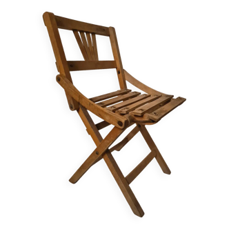 Chaise pliante bois enfant