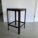 4 rare Matteo Grassi Warm Brown/Bordeaux Red Bark stools