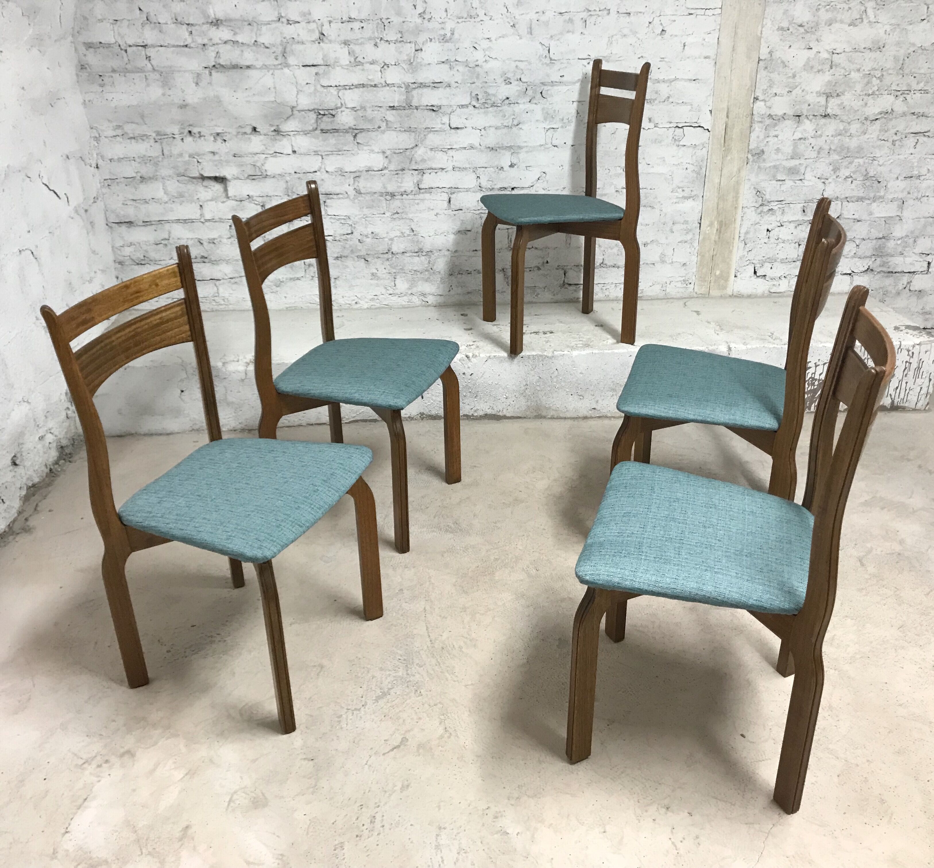 Set de chaises chiliennes en bois de rose, 1912