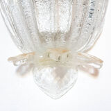 Applique Murano feuilles fleur