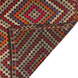 Anatolian handmade kilim rug 193 cm x 145 cm