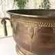 Ice Bucket, French Brass & Copper Champagne Vasque