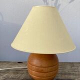 Wooden ball lamp 80s
