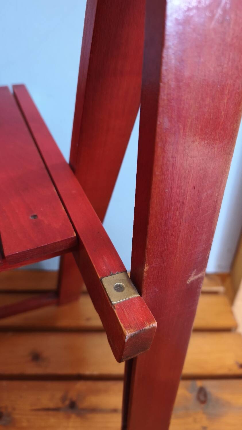 Chaise pliante Trieste par Aldo Jacober pour Bazzani