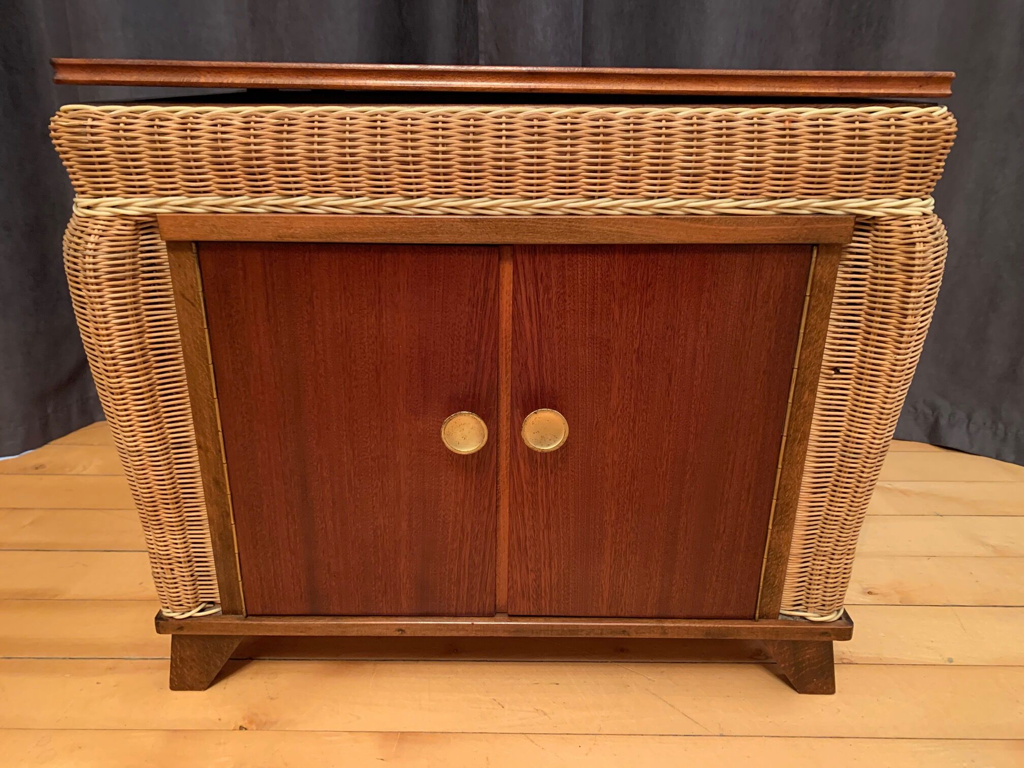 Cabinet de style boho, années 1960