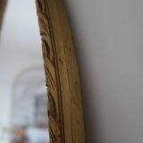 Mirror oval made in France 41x64cm