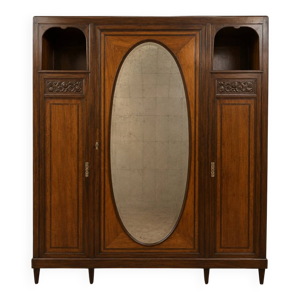 Armoire Art Déco en - acajou