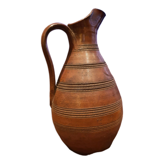 Terracotta jug