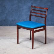 Dining Chairs in Rosewood by Erling Torvits for Sorø Stolfabrik, Denmark, 1960s, Set of 6