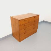 Vintage pine chest of drawers from the 1970s.