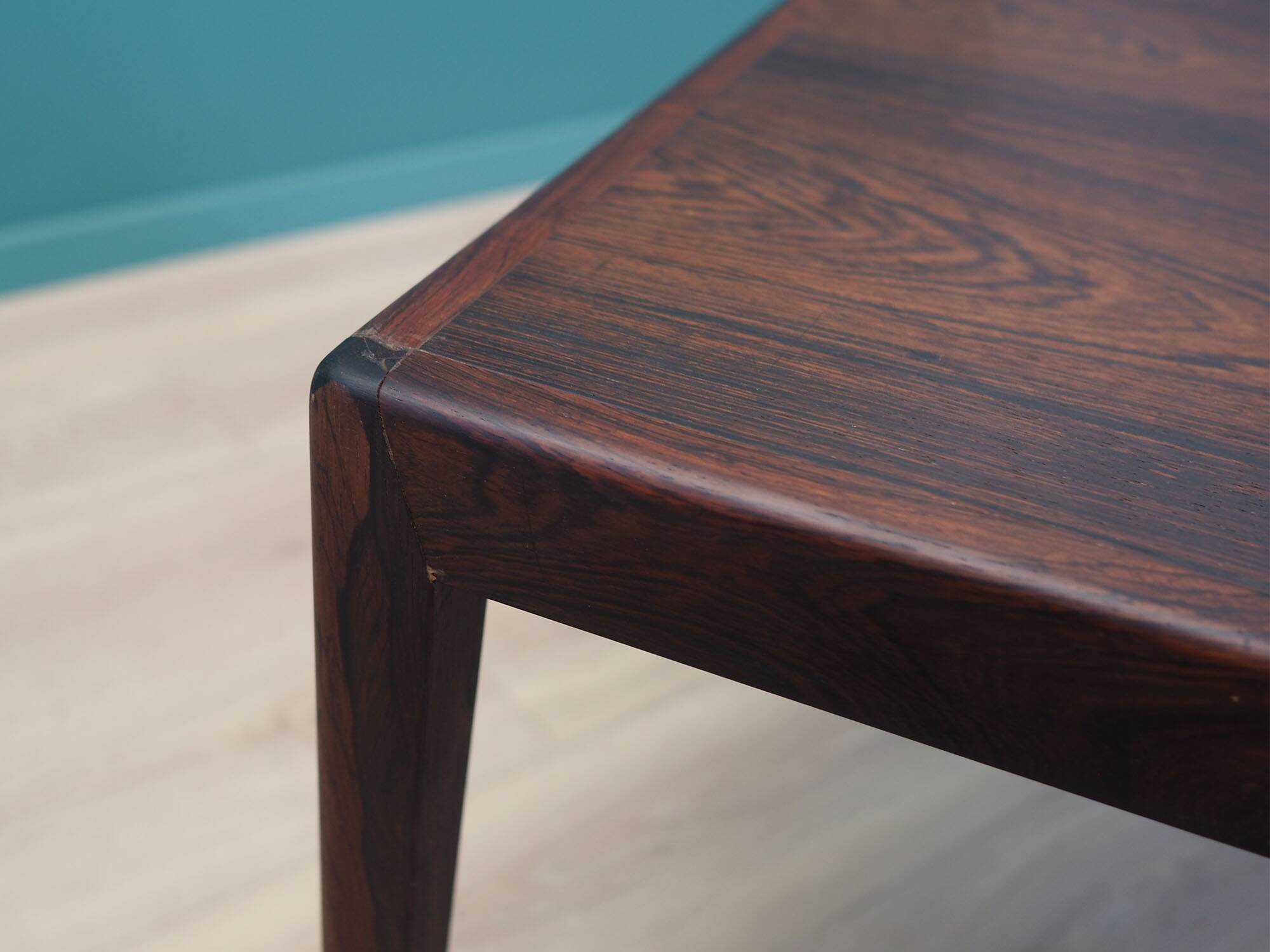Rosewood coffee table, Danish design, 1970s, production: Denmark