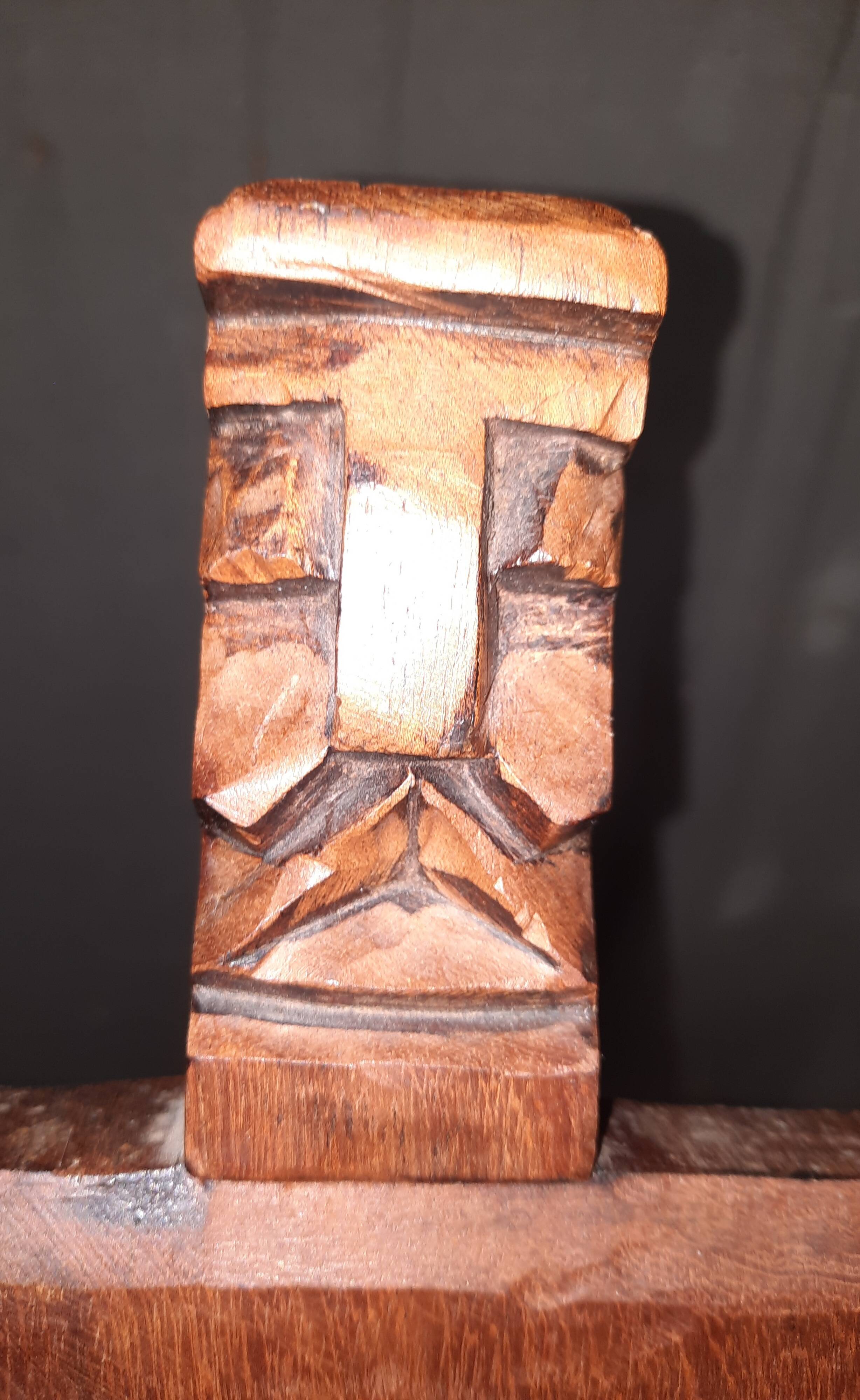 Pair of African seats