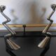 Pair of Zig Zag candlesticks by Matthew Hilton from the 80s