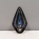 Søholm wall candlestick made of ceramic and in blue colors/shades 1960s