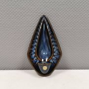 Søholm wall candlestick made of ceramic and in blue colors/shades 1960s