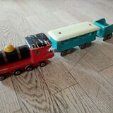 Old wooden SNCF train