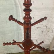 Scandinavian wooden coat rack from the 60s