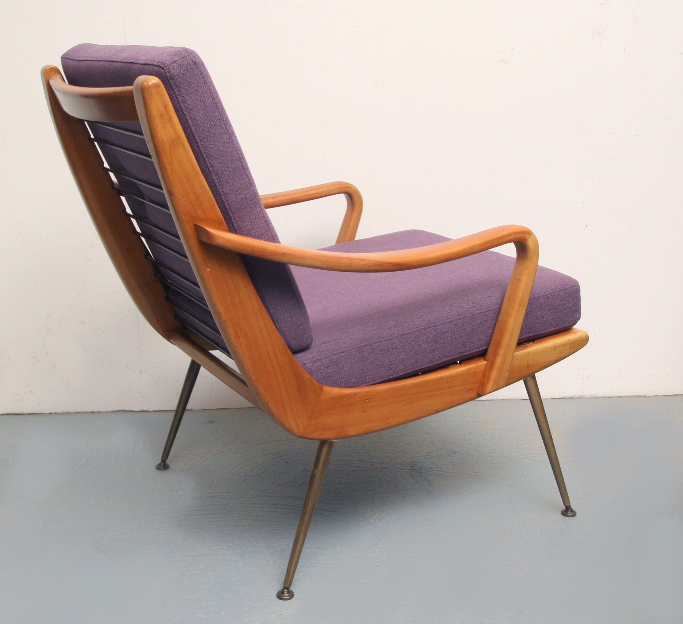 Fauteuil violet 1950