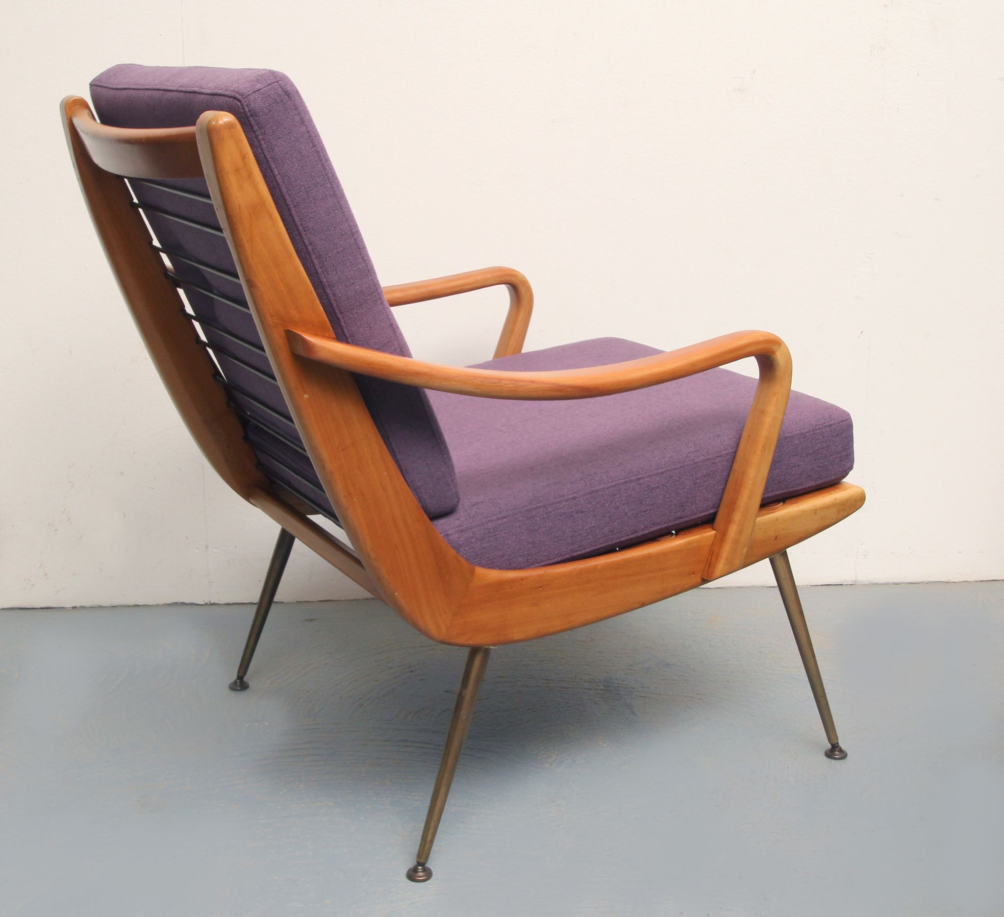 Fauteuil violet 1950