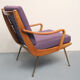 Fauteuil violet 1950