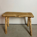 Wooden bench