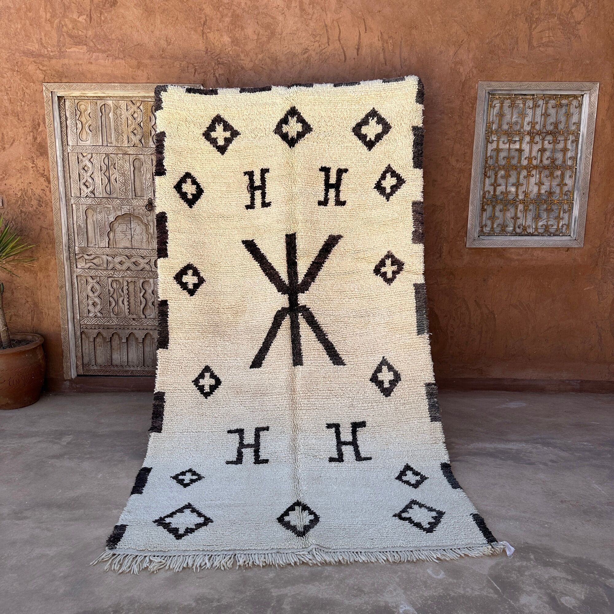 Moroccan carpet - 156 x 289 cm