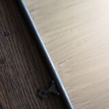 Large barber mirror with chain