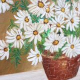 Peinture florale ancienne
