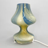 Lampe de table tout en verre des années 1970, Tchécoslovaquie