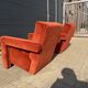 2x Cassina Utrecht chair in terracotta (rust brown) velvet in new condition!