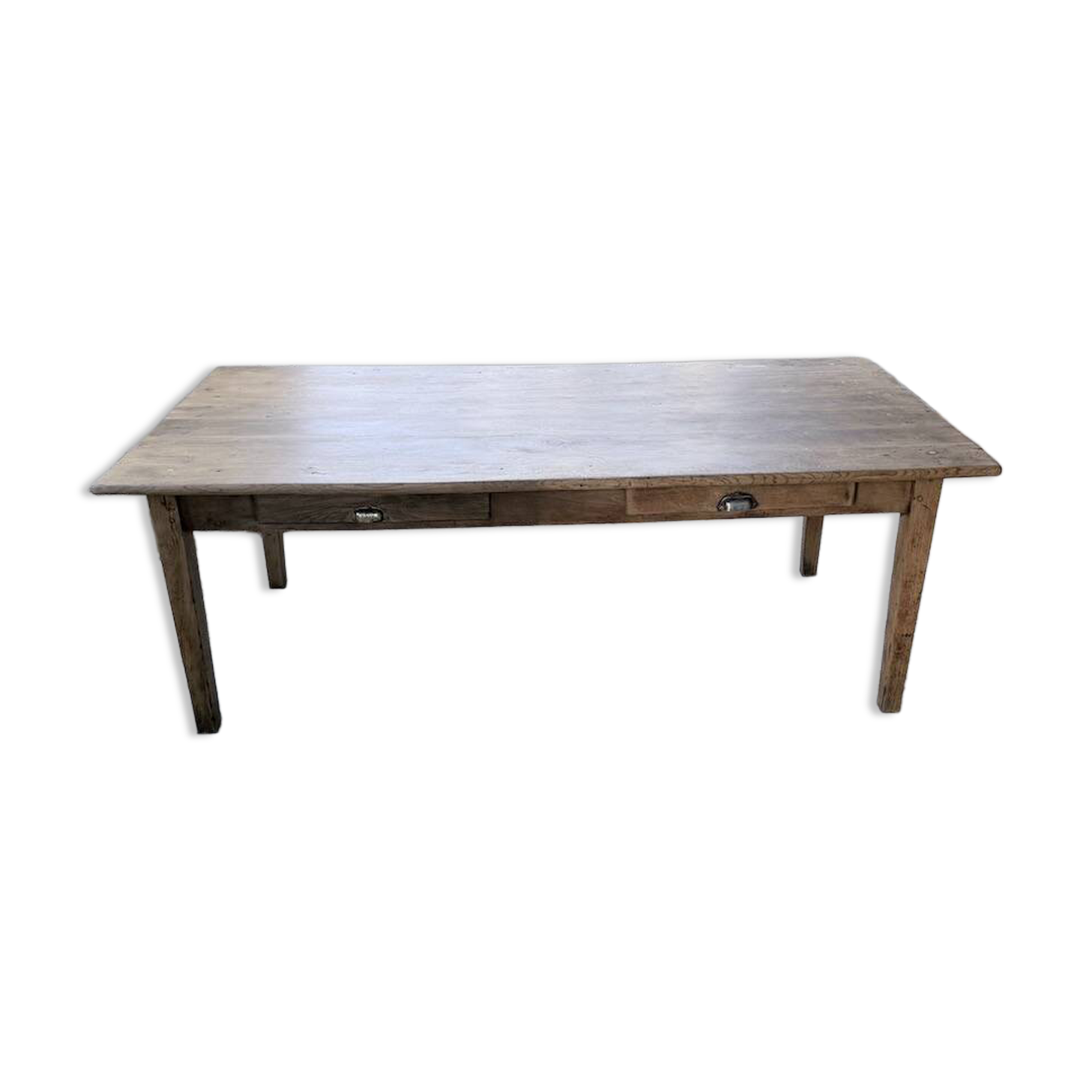 Oak farmhouse table 1950 212cm