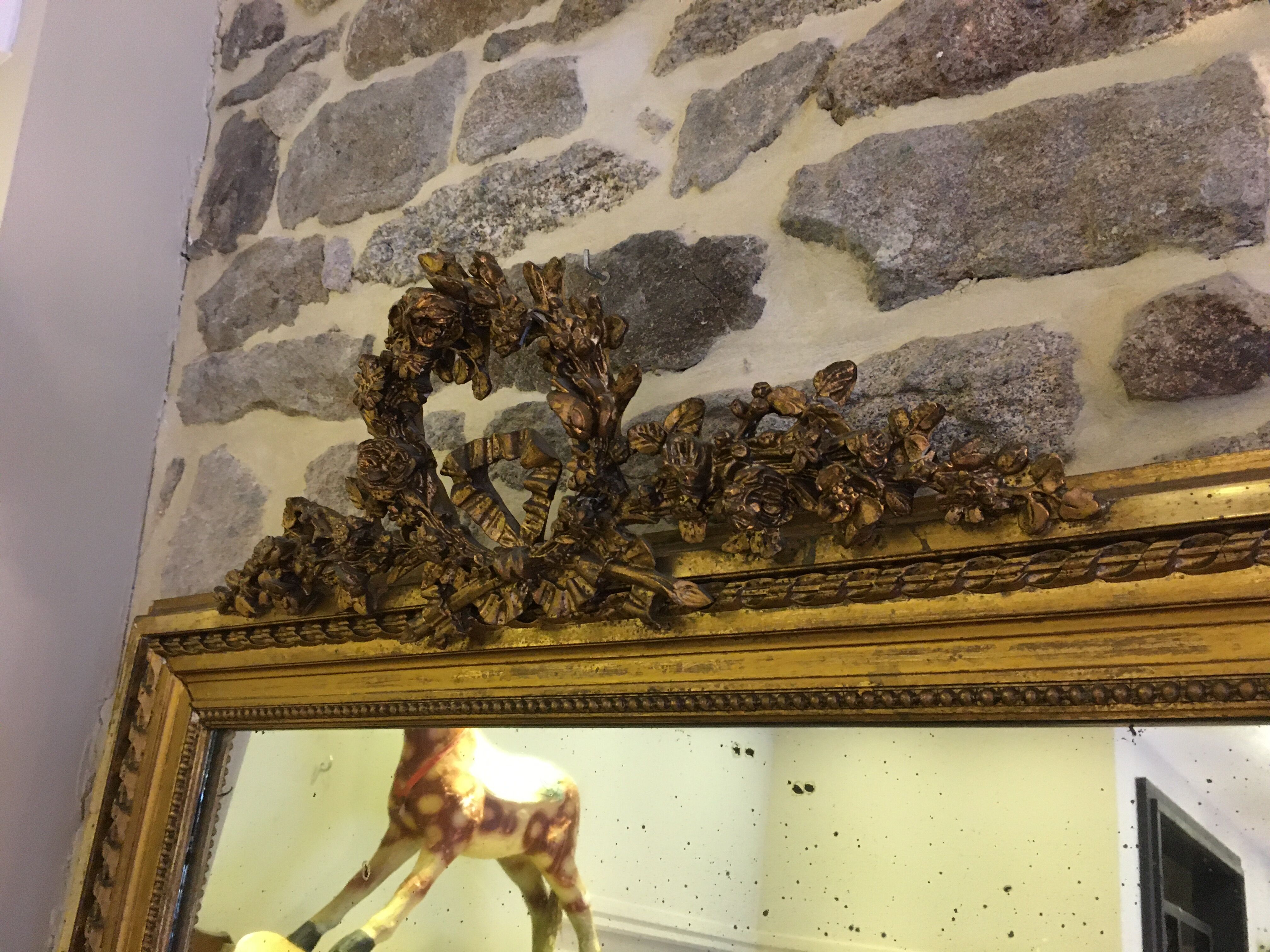 Old mirror Louis XVI style