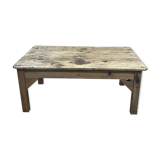 Coffee table in fir early XXth