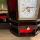 Jewelry cabinet with clock