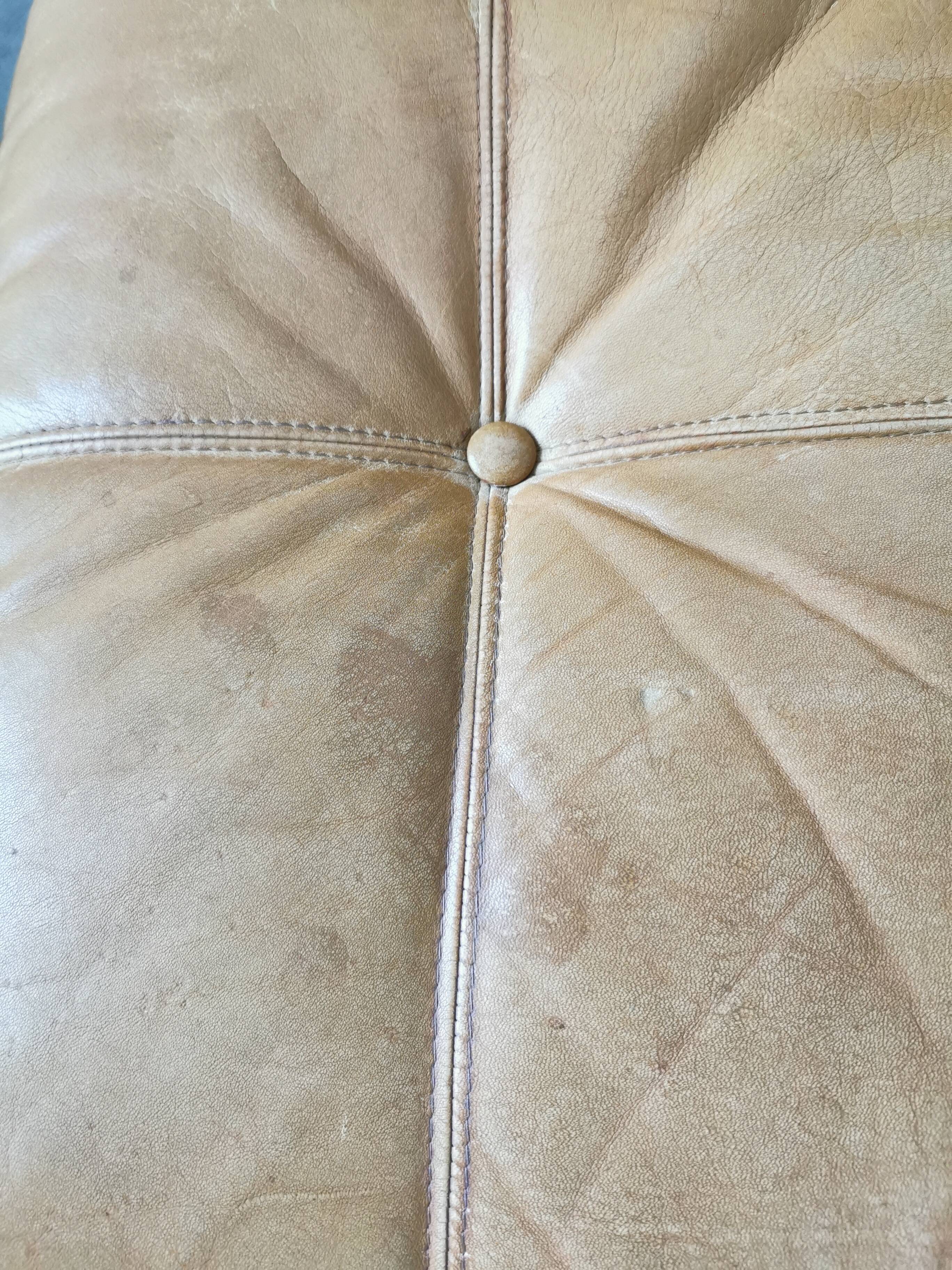 Tawny leather heater