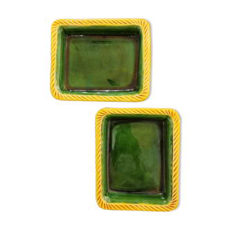 Set of two empty pockets circa 1940